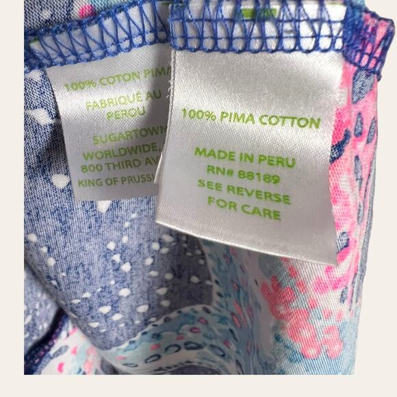 Lilly Pulitzer Beacon Kaleidoscope Starfish Print Mini Dress Size XS - Picture 3 of 9